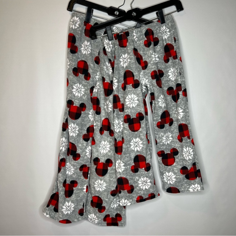 2 Pairs of Disney Mickey Mouse Fleece Sweat Pants - Kid Size 5 & 8